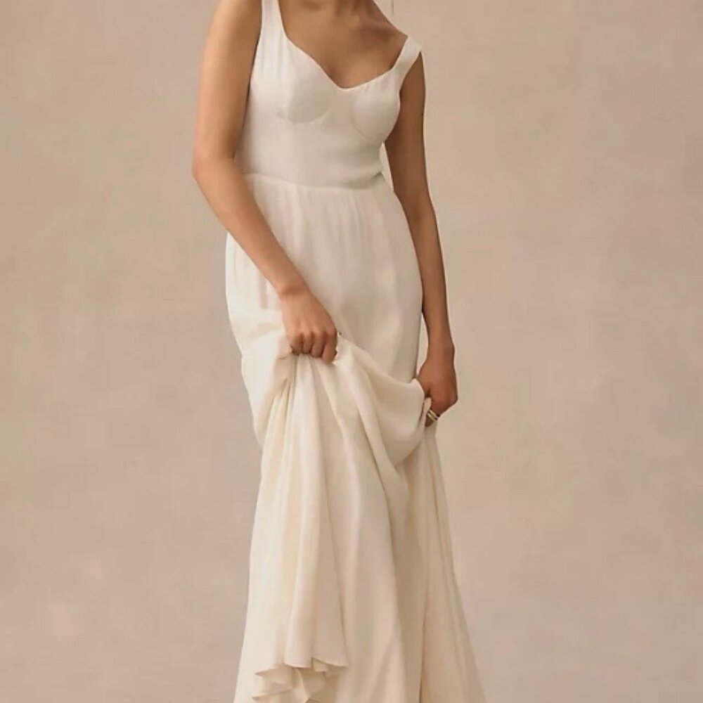 NWT Reformation Lecce Ivory Cream Dress